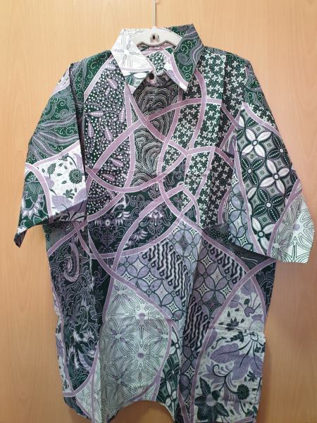 Batik Hemd - Gemischtes Muster